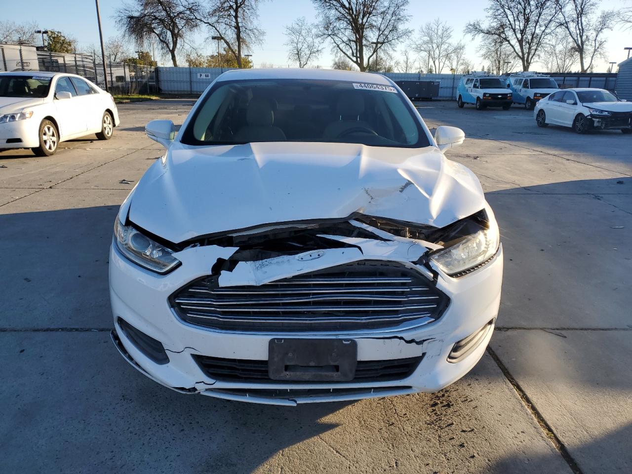 2014 Ford Fusion VIN 3FA6P0HD5ER178061 Copart auction photo, front end damage thumbnail 5