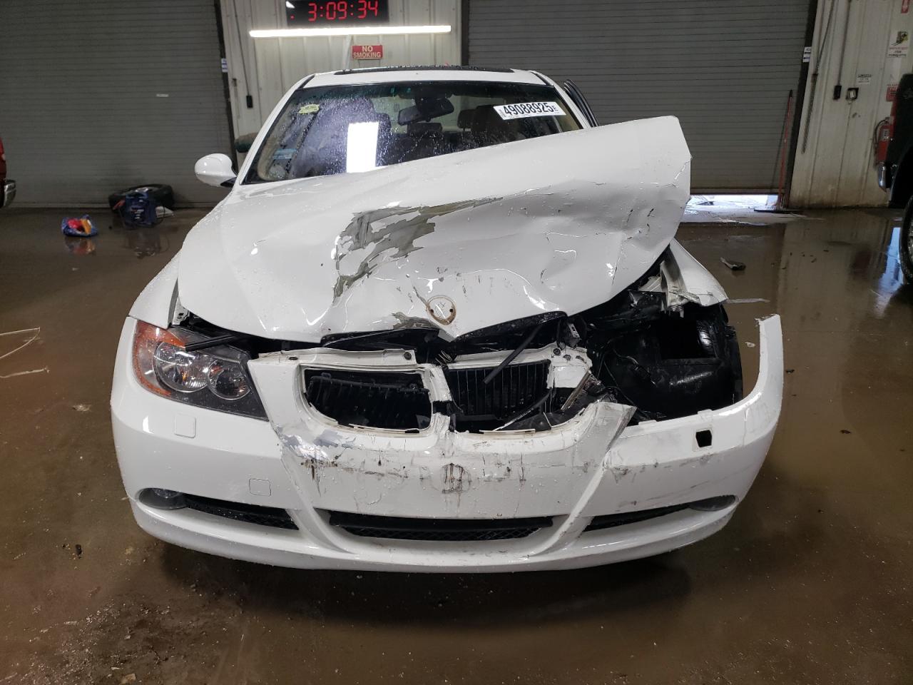 2006 BMW 3er VIN WBAVD13516KV07667 Copart auction photo, front end damage thumbnail 5