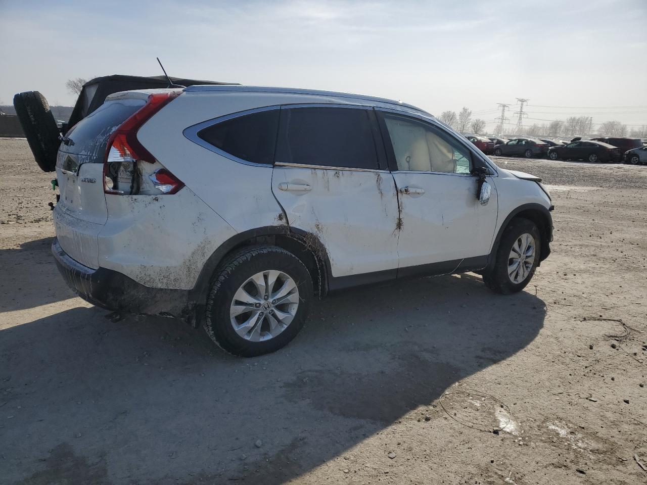 2013 Honda CR-V VIN 5J6RM4H72DL084471 Copart auction photo, front end damage thumbnail 3