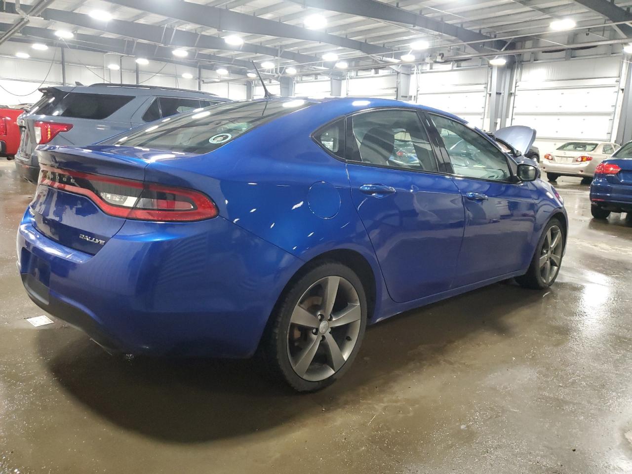 2013 Dodge Dart VIN 1C3CDFBA1DD325205 Copart auction photo, undercarriage / side damage thumbnail 3