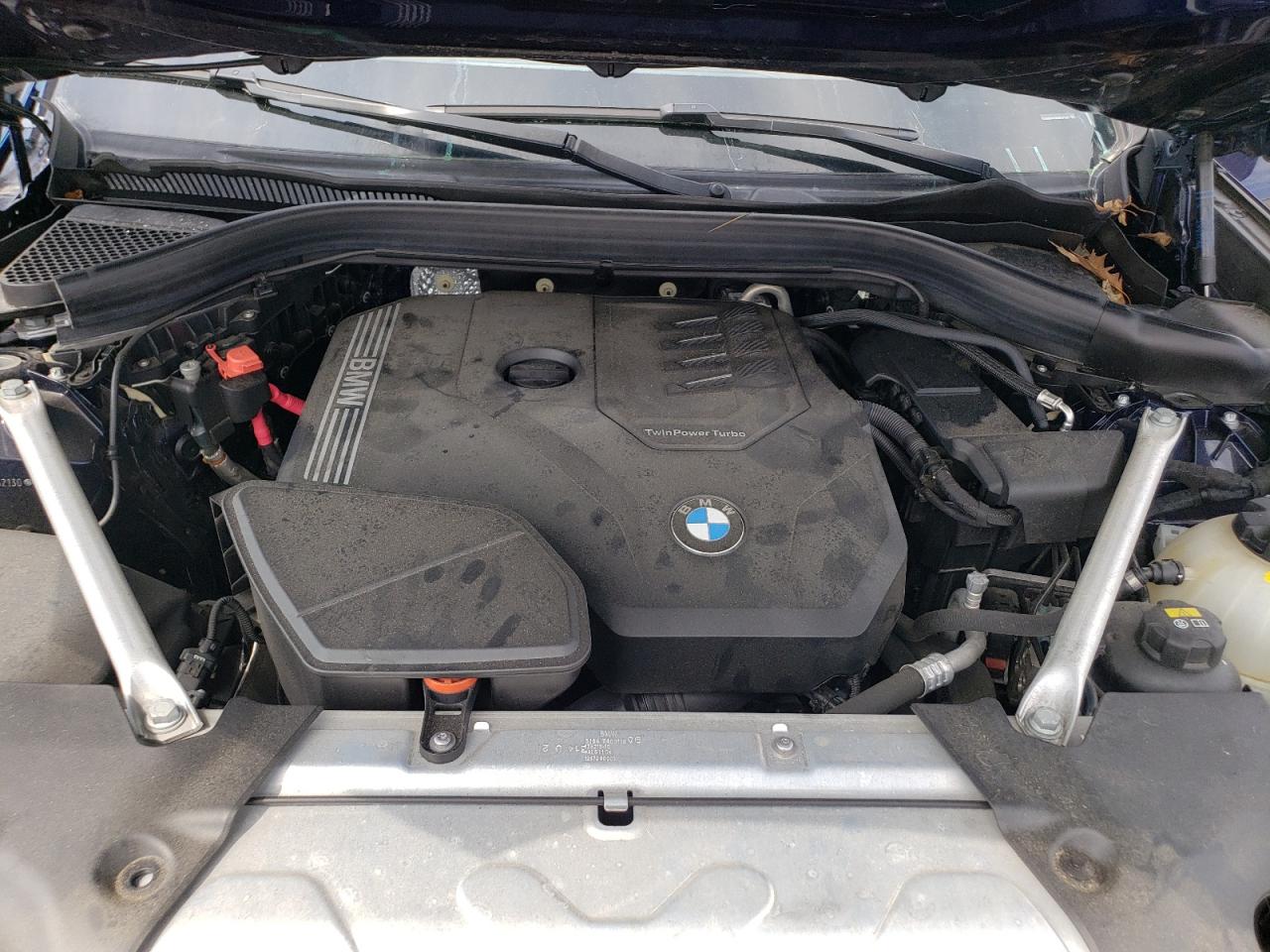 2022 BMW X3 VIN 5UX43DP00N9K52130 Copart auction photo, front end damage thumbnail 11