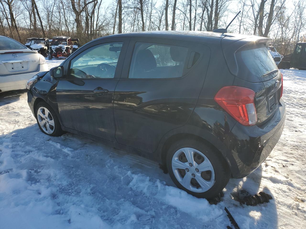 2020 Chevrolet Spark VIN KL8CB6SA2LC462345 Copart auction photo, front end damage thumbnail 2