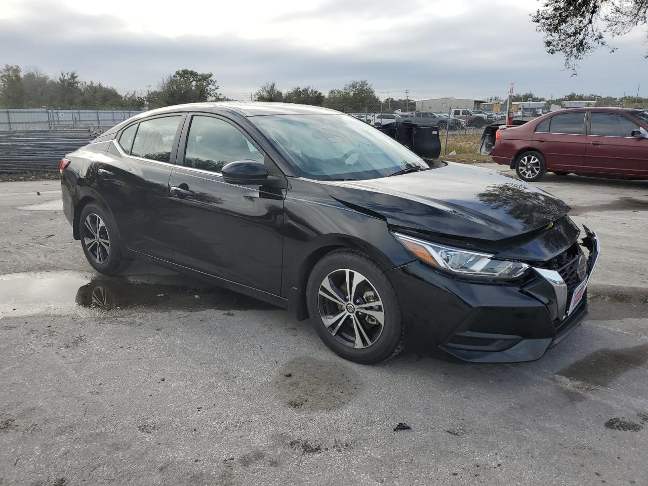 2020 Nissan Sentra VIN 3N1AB8CV7LY290285 Copart auction photo, front end / rear end damage thumbnail 4