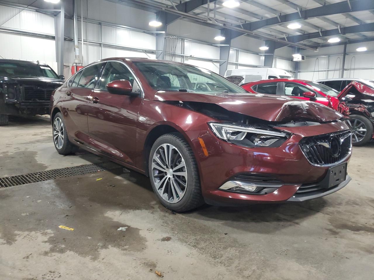 2018 Buick Regal VIN W04GP6SX7J1113473 Copart auction photo, front end damage thumbnail 4