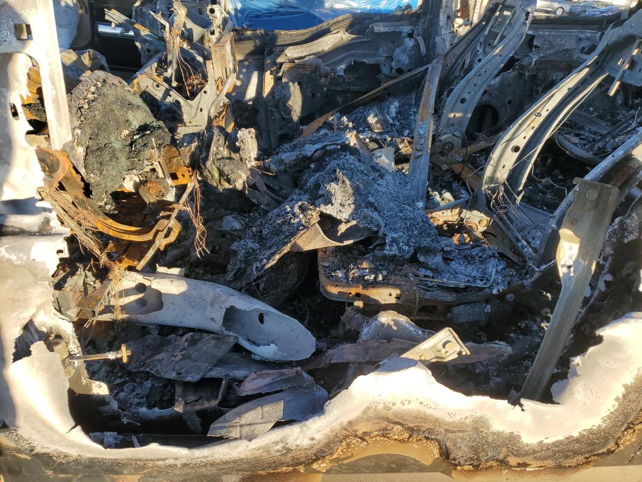 2016 Ford F-150 VIN 1FTEW1EF0GFC54340 Copart auction photo, burn - engine damage thumbnail 8