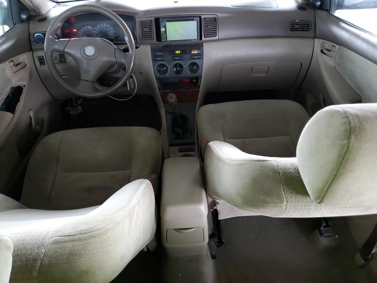 2005 Toyota Corolla VIN 1NXBR32E95Z526857 Copart auction photo, all over damage thumbnail 8