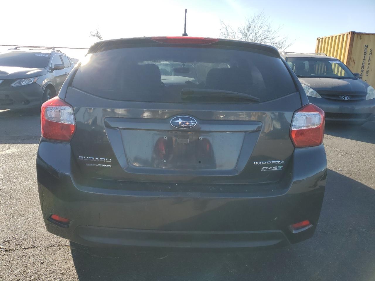 2013 Subaru Impreza VIN JF1GPAD65DH206796 Copart auction photo, front end damage thumbnail 6