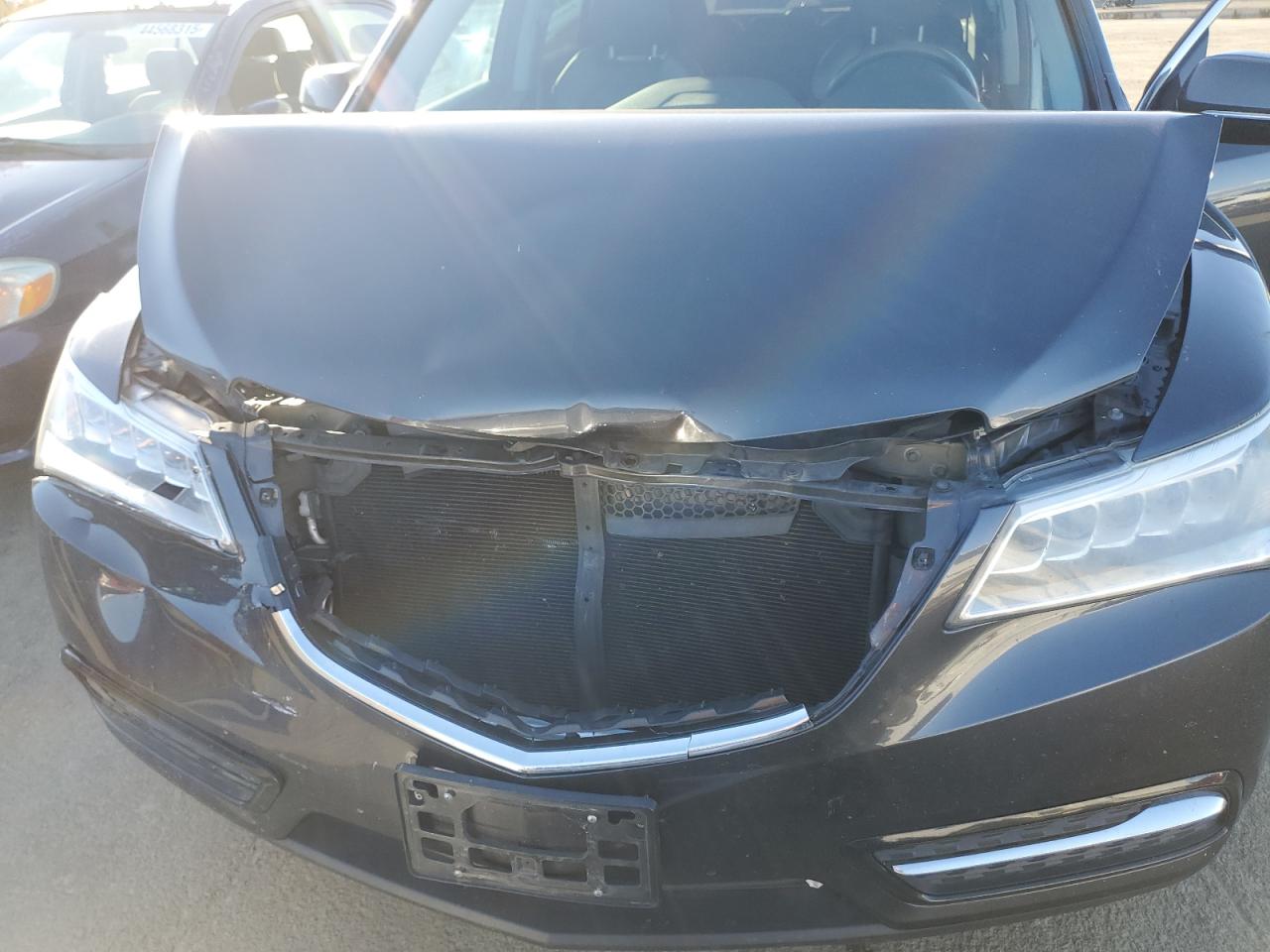 2015 Acura MDX VIN 5FRYD4H26FB009928 Copart auction photo, front end damage thumbnail 12