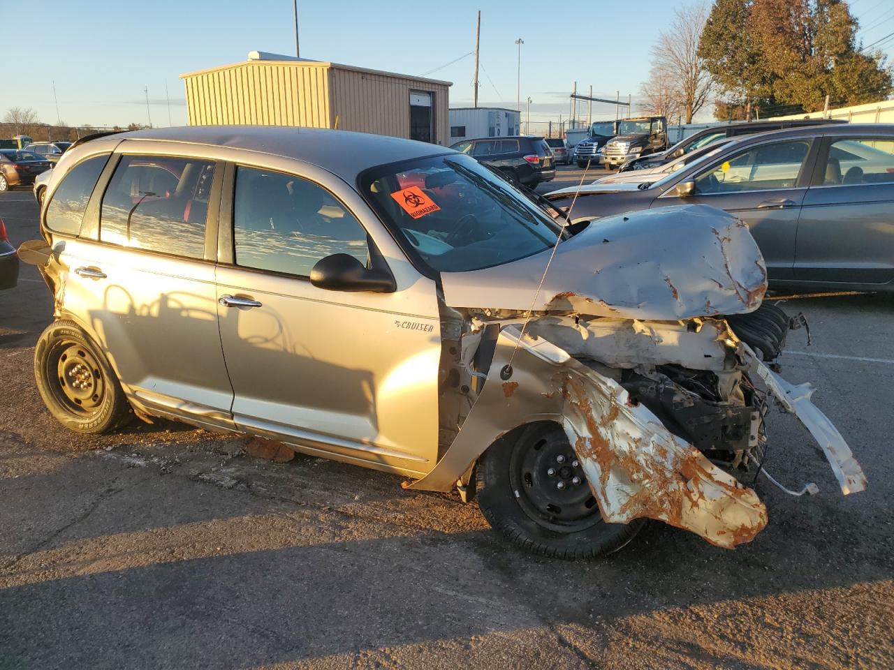 2005 Chrysler PT Cruiser VIN 3C8FY68B65T580293 Copart auction photo, all over / undercarriage damage thumbnail 4