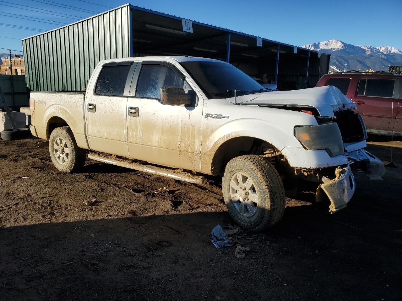 2011 Ford F-150 VIN 1FTFW1EF9BKE17412 Copart auction photo, front end / undercarriage damage thumbnail 4