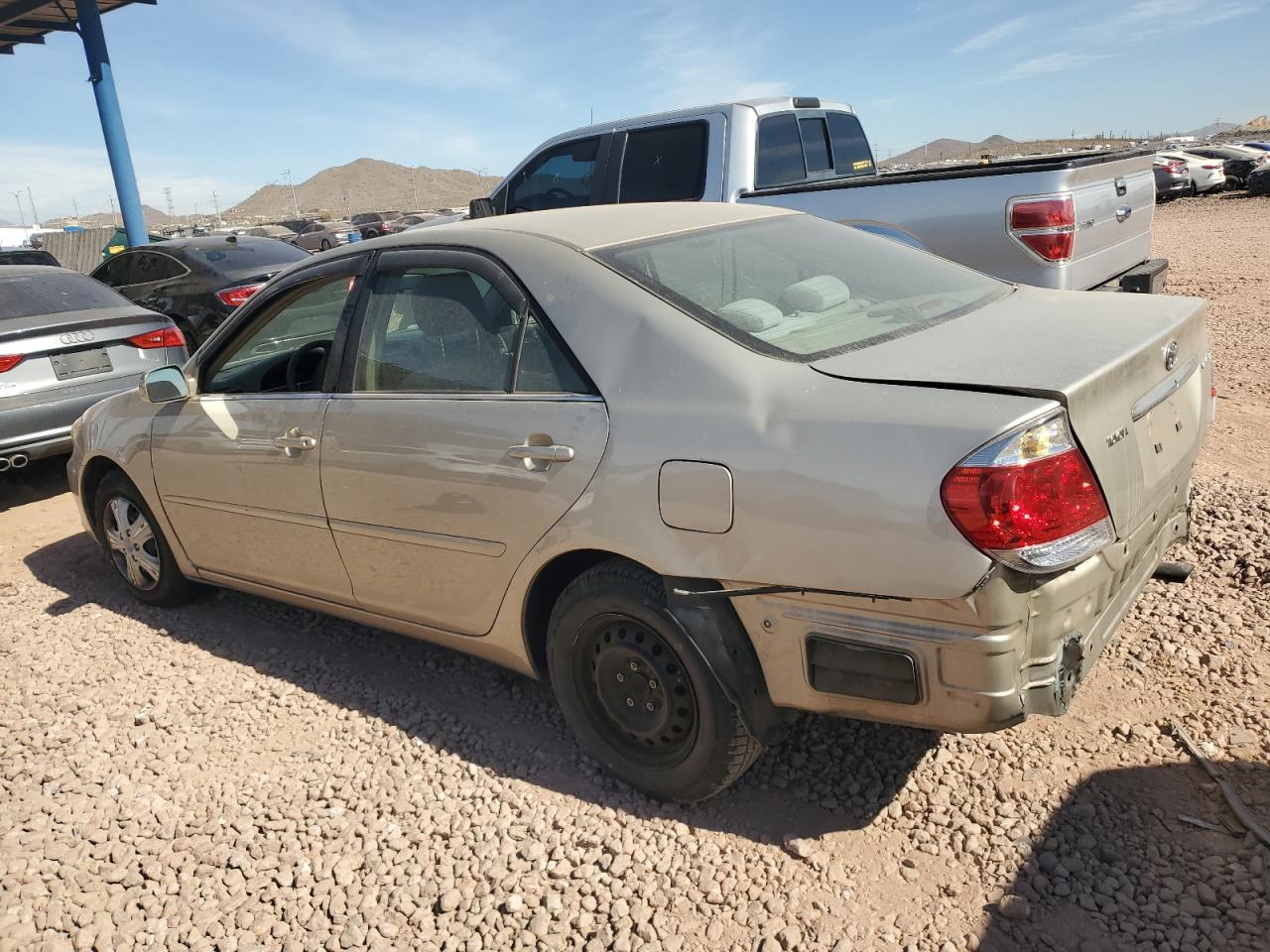 2006 Toyota Camry VIN 4T1BE32K36U157285 Copart auction photo, rear end damage thumbnail 2