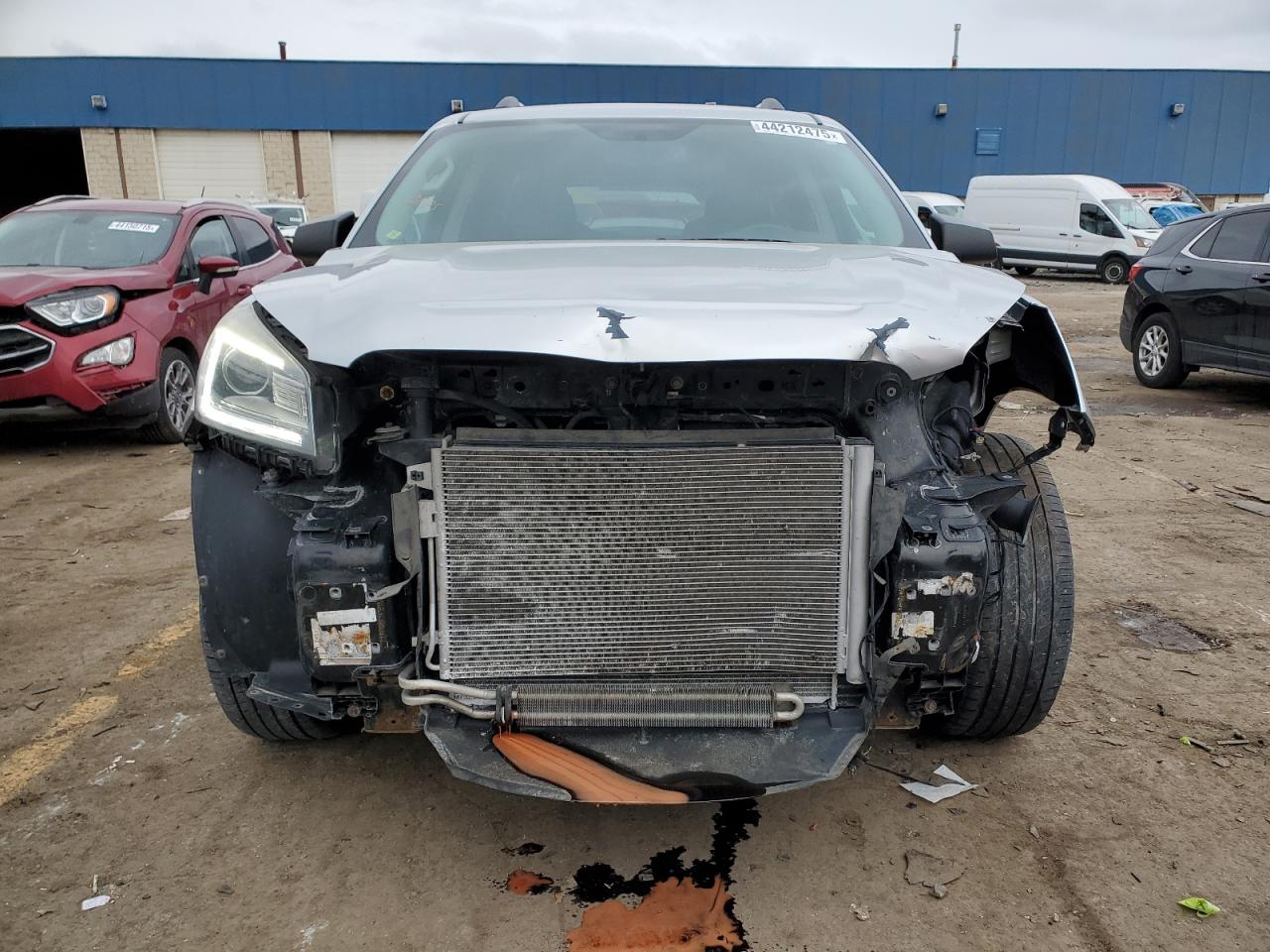 2015 GMC Acadia VIN 1GKKRPKD9FJ271086 Copart auction photo, front end / side damage thumbnail 5