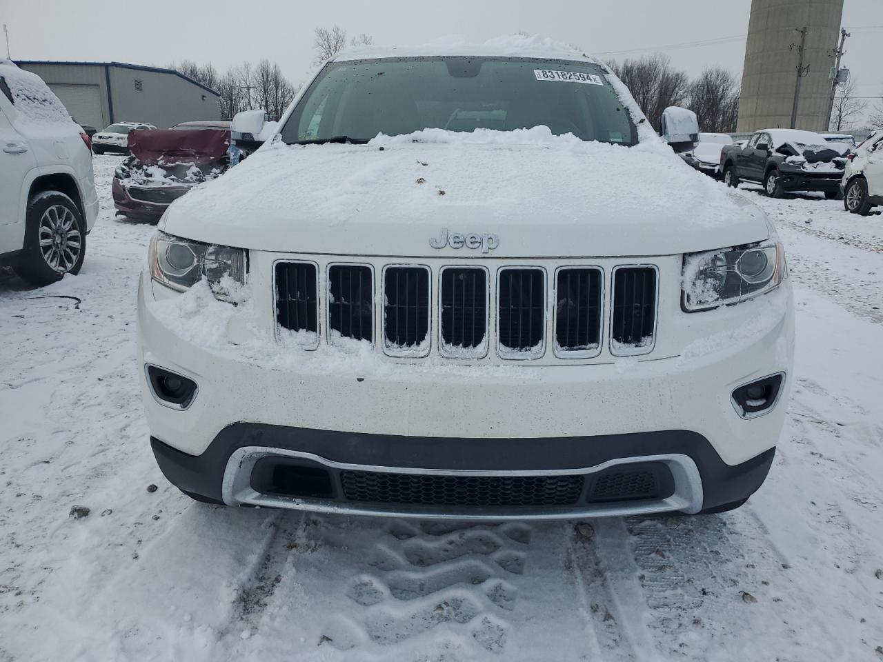 2015 Jeep Grand Cherokee VIN 1C4RJFBG6FC666692 Copart auction photo, side / rear end damage thumbnail 5
