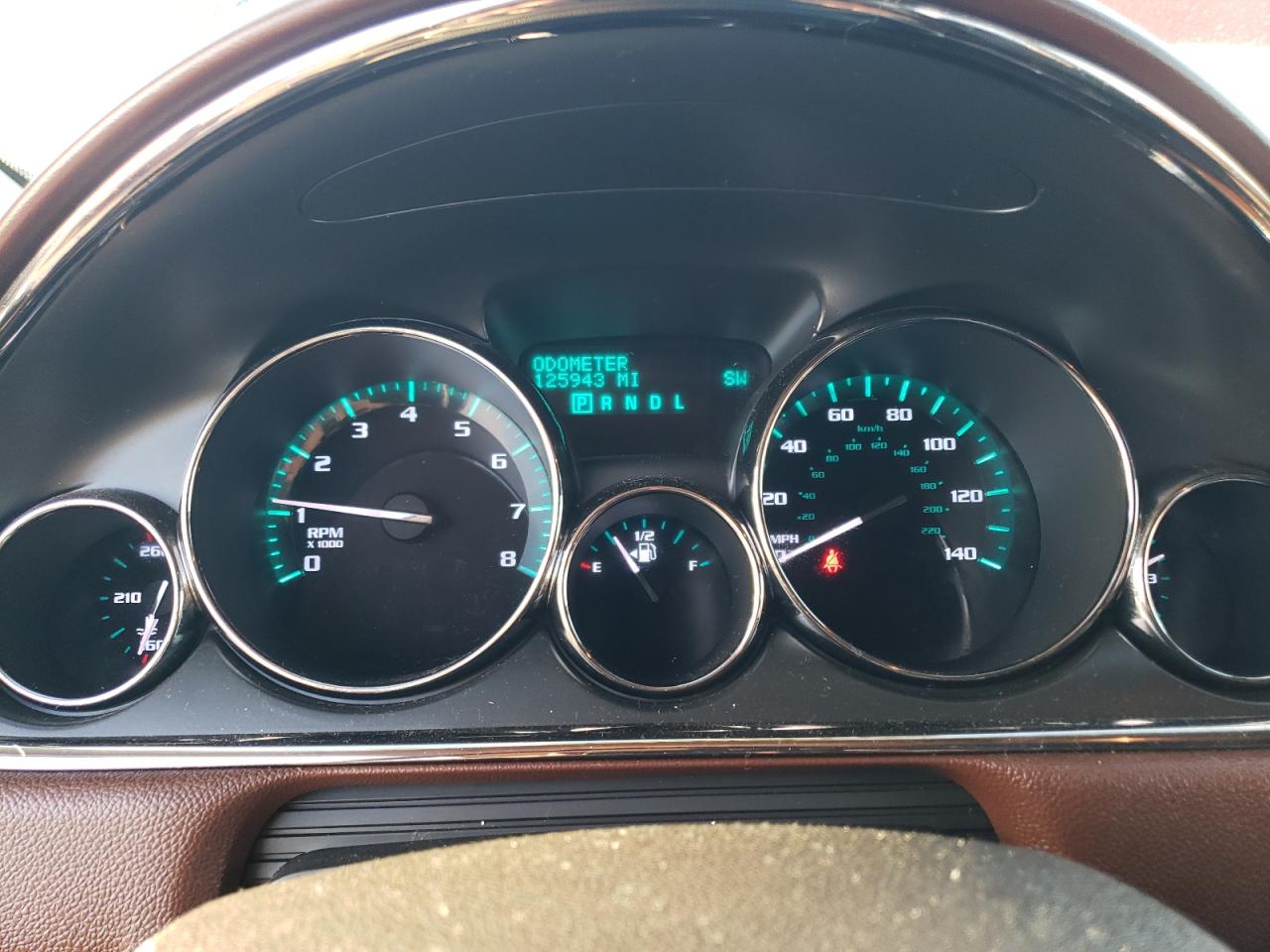 2014 Buick Enclave VIN 5GAKVCKD5EJ325614 Copart auction photo, burn damage thumbnail 9