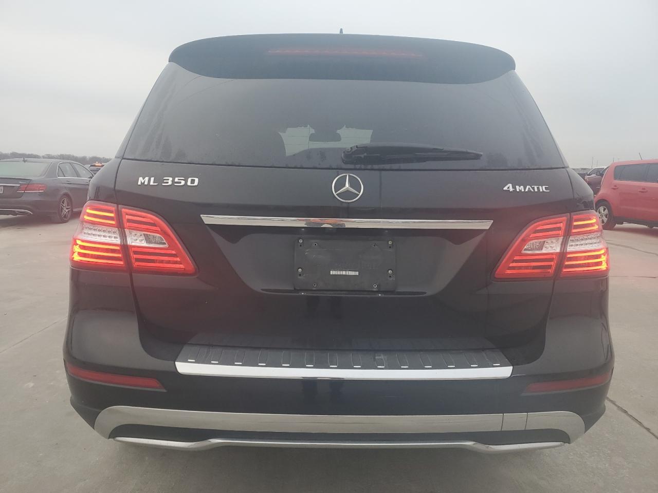 2015 Mercedes-Benz M-klasse VIN 4JGDA5HB5FA596240 Copart auction photo, front end damage thumbnail 6