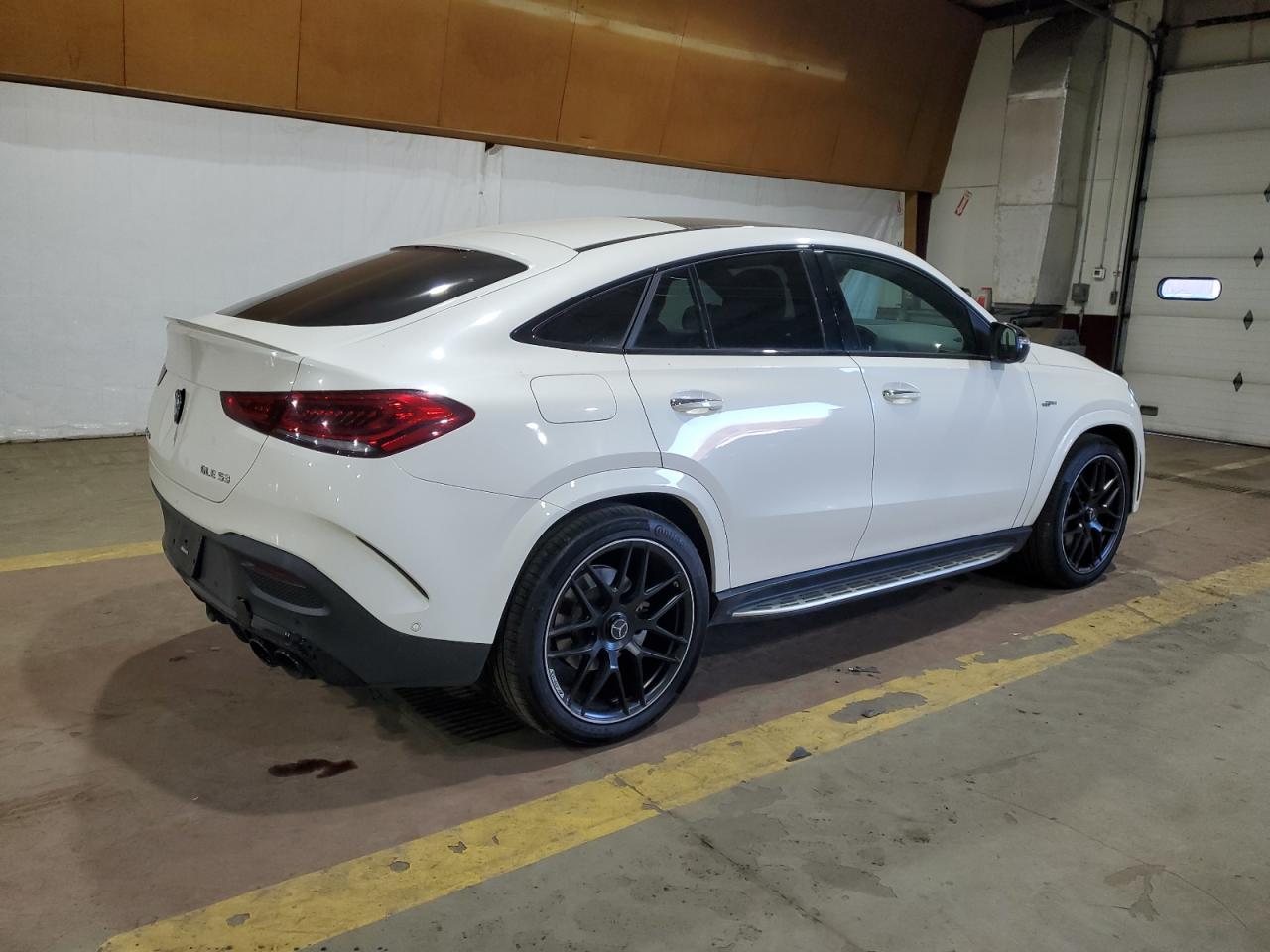 2021 Mercedes-Benz GLE VIN 4JGFD6BB9MA382668 Copart auction photo, front end / rear end damage thumbnail 3