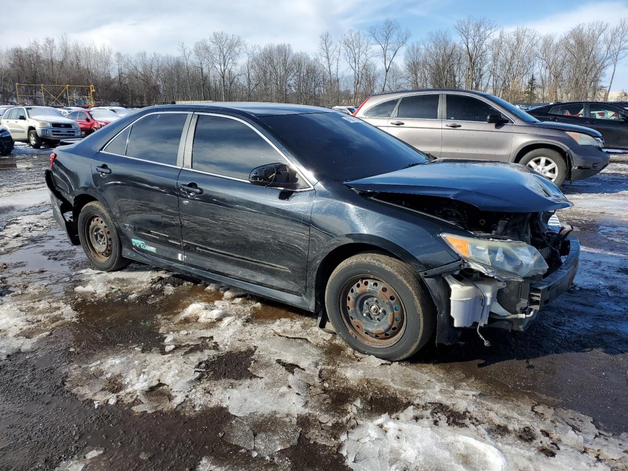2012 Toyota Camry VIN 4T1BF1FK6CU063148 Copart auction photo, front end / rear end damage thumbnail 4