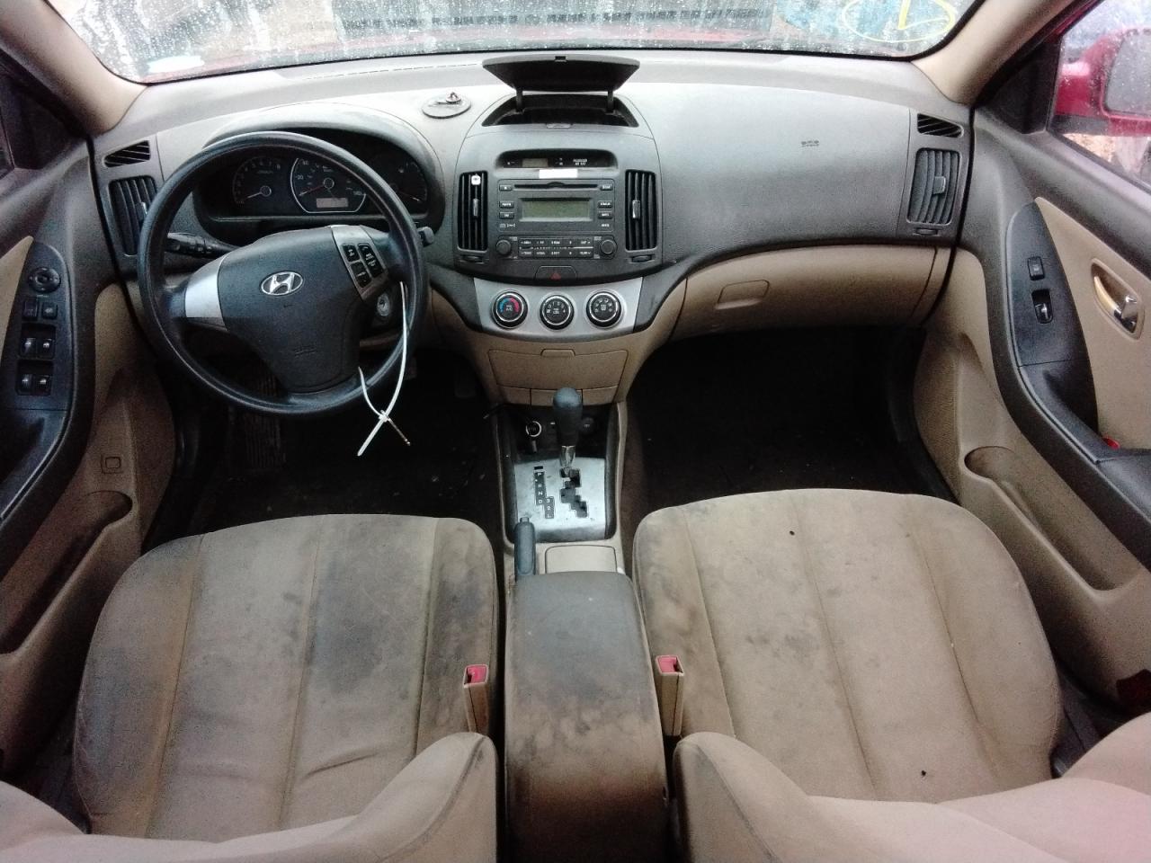 2010 Hyundai Elantra VIN KMHDU4AD8AU981814 Copart auction photo, all over damage thumbnail 8