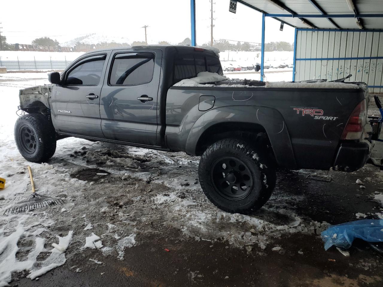 2009 Toyota Tacoma VIN 3TMMU52N49M010603 Copart auction photo, front end damage thumbnail 2
