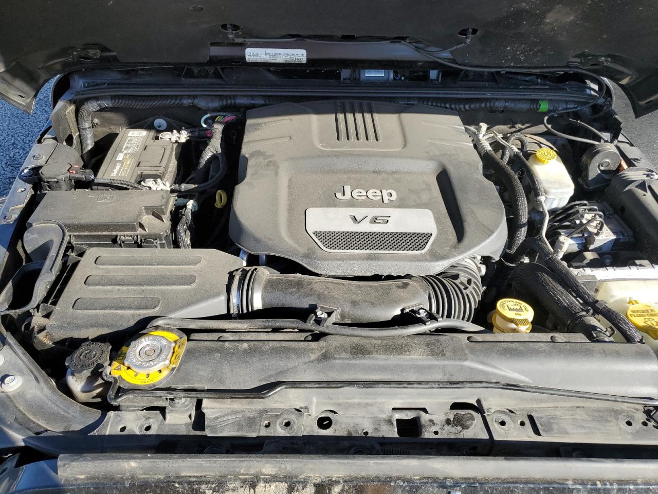 2017 Jeep Wrangler VIN 1C4HJWEG5HL654401 Copart auction photo, front end damage thumbnail 11