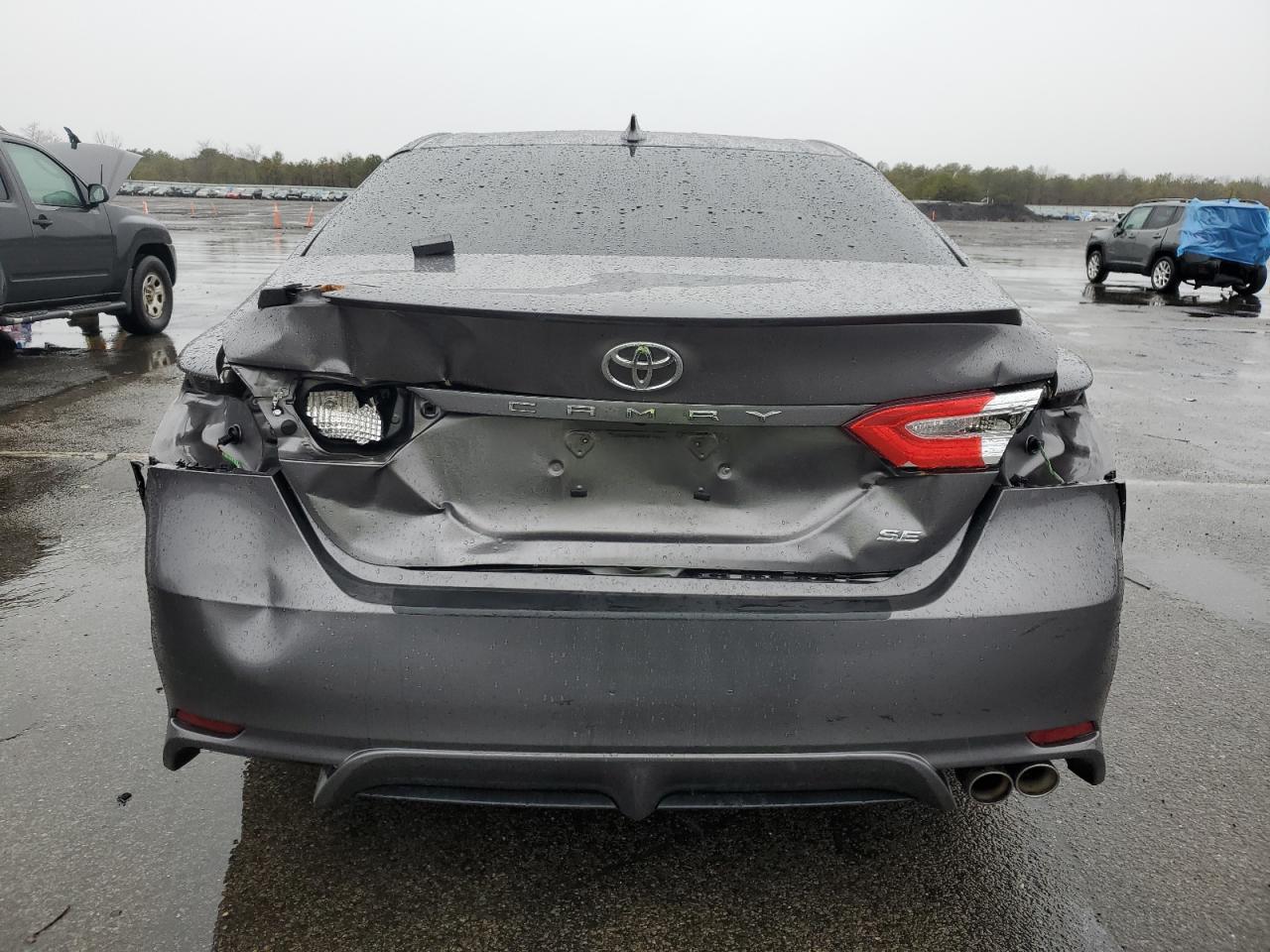 2019 Toyota Camry VIN 4T1B11HK8KU851231 Copart auction photo, rear end / minor dent/scratches damage thumbnail 6