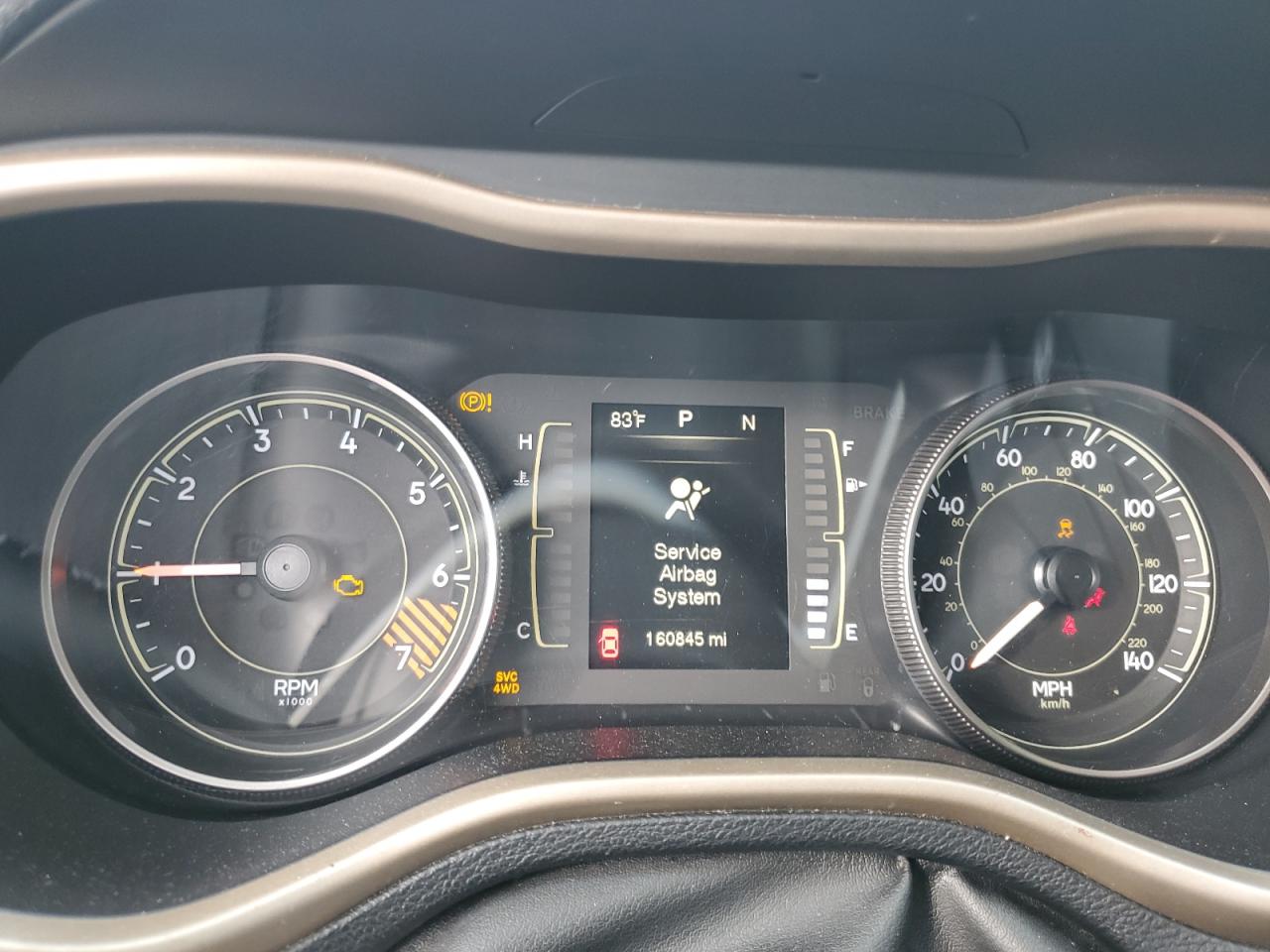 2014 Jeep Grand Cherokee VIN 1C4PJMAB5EW166196 Copart auction photo, side damage thumbnail 9