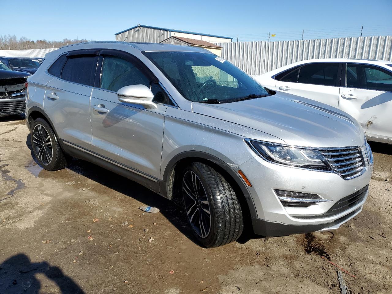 2018 Lincoln MKC VIN 5LMTJ3DH5JUL01572 Copart auction photo, front end / rear end damage thumbnail 4