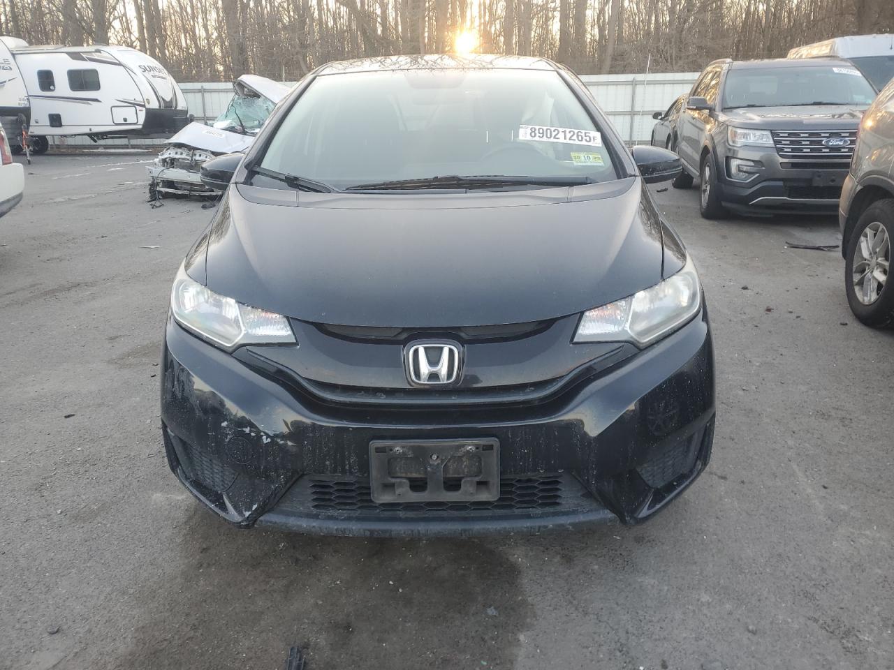 2016 Honda Fit VIN JHMGK5H50GX045168 Copart auction photo, side damage thumbnail 5