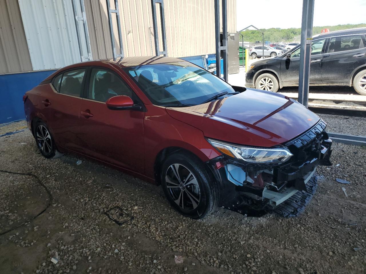 2023 Nissan Sentra VIN 3N1AB8CV1PY313808 Copart auction photo, front end damage thumbnail 4