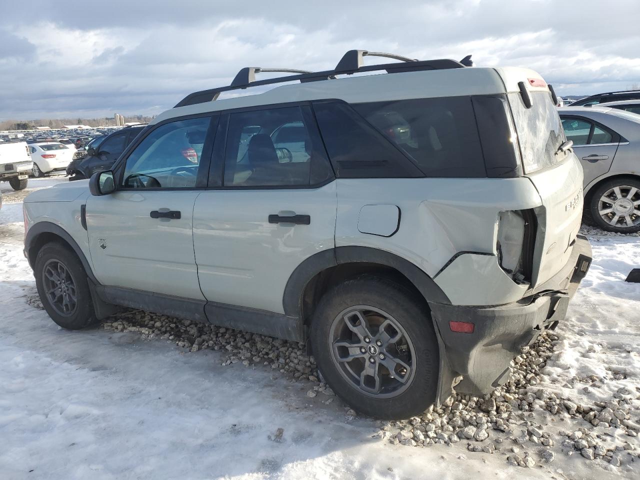 2022 Ford Bronco VIN 3FMCR9B67NRD63570 Copart auction photo, rear end damage thumbnail 2