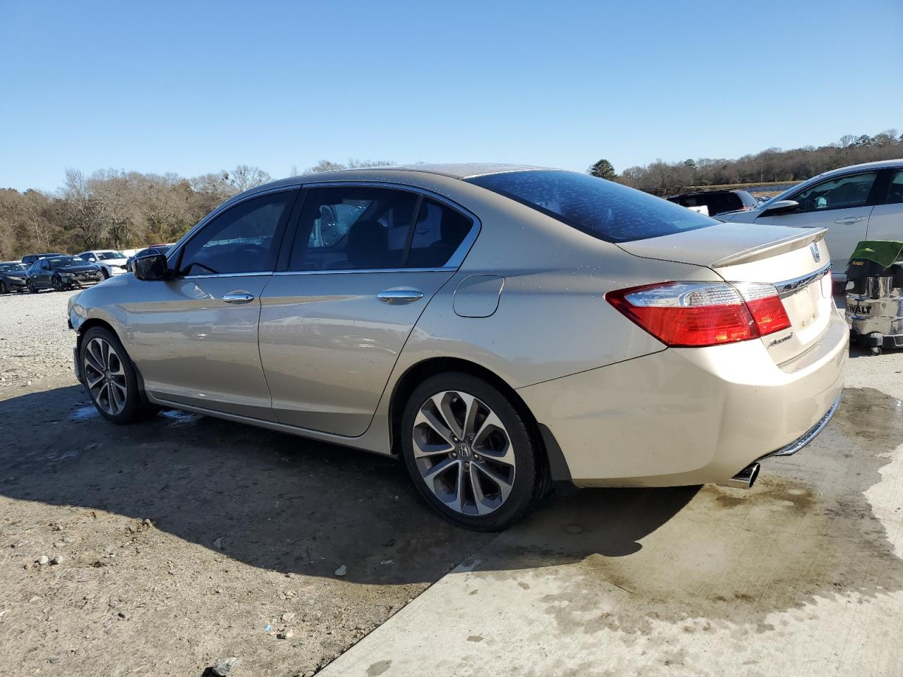2014 Honda Accord VIN 1HGCR2F5XEA006148 Copart auction photo, front end damage thumbnail 2