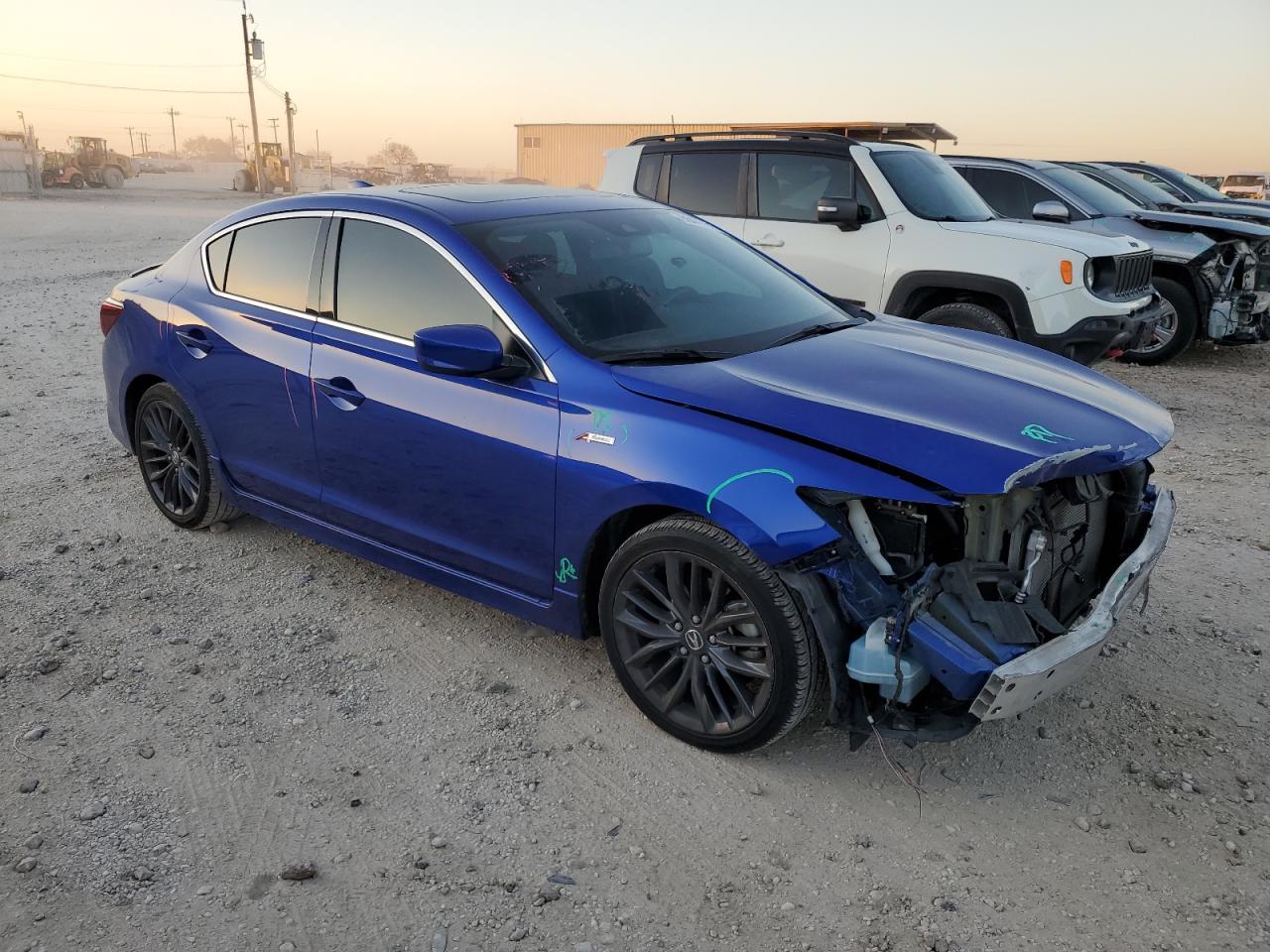 2019 Acura ILX VIN 19UDE2F82KA007543 Copart auction photo, front end damage thumbnail 4