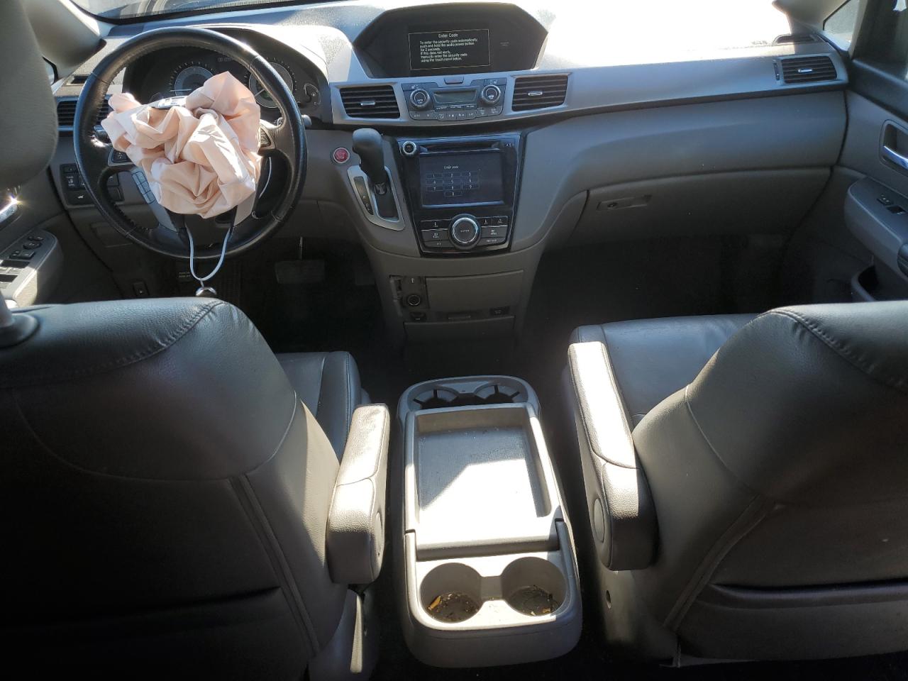 2015 Honda Odyssey VIN 5FNRL5H67FB064552 Copart auction photo, front end damage thumbnail 8