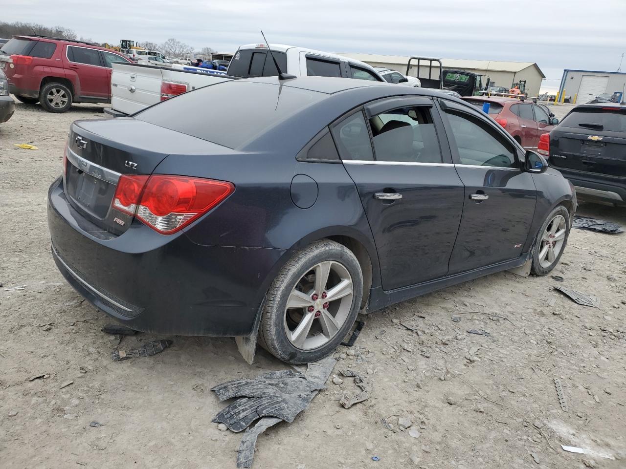 2014 Chevrolet Cruze VIN 1G1PG5SB0E7413257 Copart auction photo, front end damage thumbnail 3