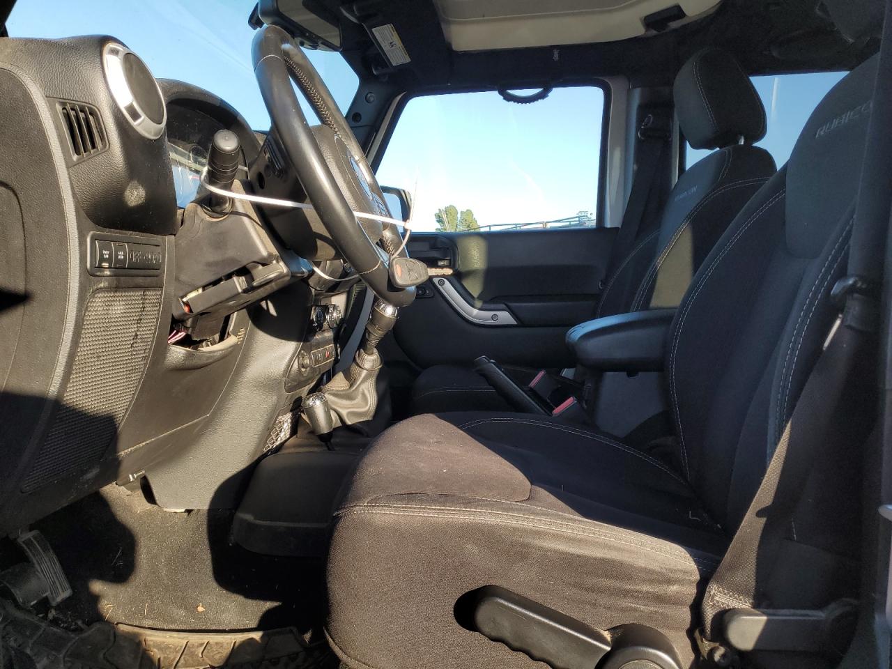 2013 Jeep Wrangler VIN 1C4BJWFGXDL556365 Copart auction photo, front end damage thumbnail 7