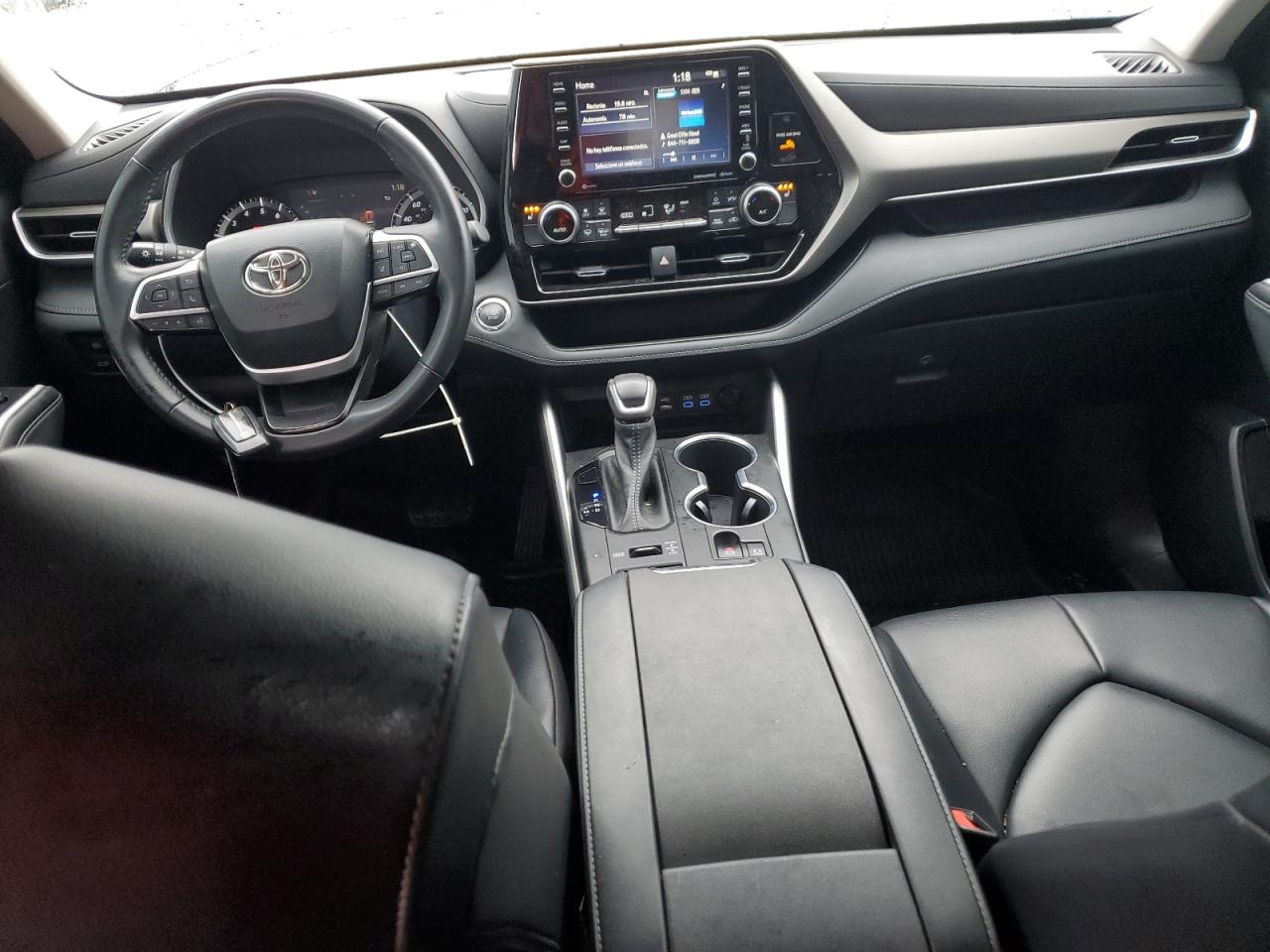 2022 Toyota Highlander VIN 5TDGZRBH4NS227658 Copart auction photo, rear end damage thumbnail 8
