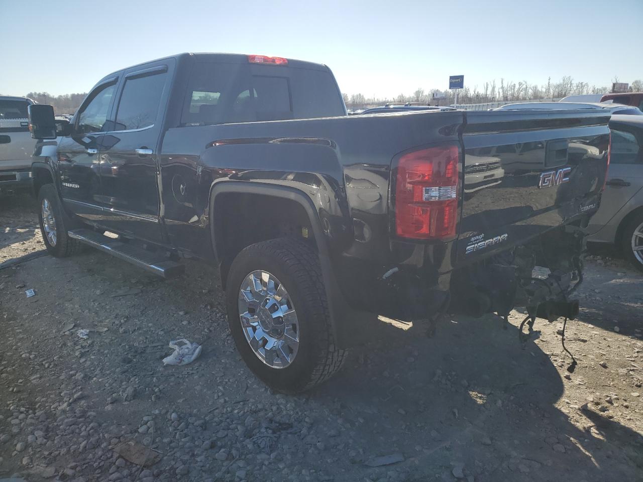 2016 GMC Sierra VIN 1GT12UE87GF168200 Copart auction photo, rear end damage thumbnail 2