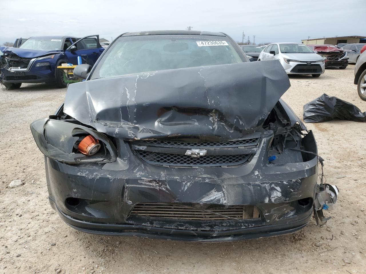 2009 Chevrolet Cobalt VIN 1G1AP18XX97247501 Copart auction photo, front end / minor dent/scratches damage thumbnail 5