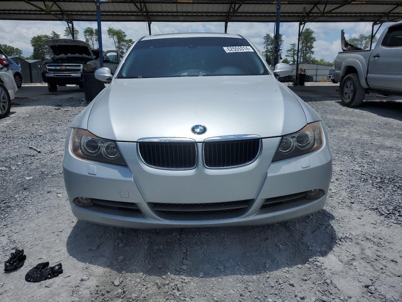 2008 BMW 3er VIN WBAVC93528K040263 Copart auction photo, rear end damage thumbnail 5