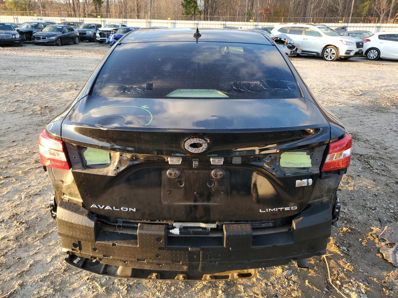 2015 Toyota Avalon VIN 4T1BD1EB3FU037604 Copart auction photo, rear end / top/roof damage thumbnail 6