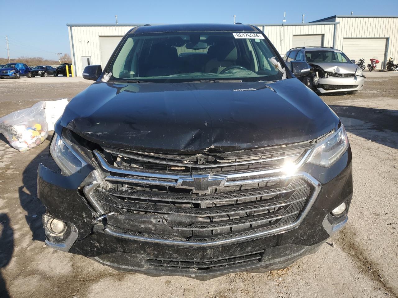 2019 Chevrolet Traverse VIN 1GNEVGKW3KJ243291 Copart auction photo, front end damage thumbnail 5