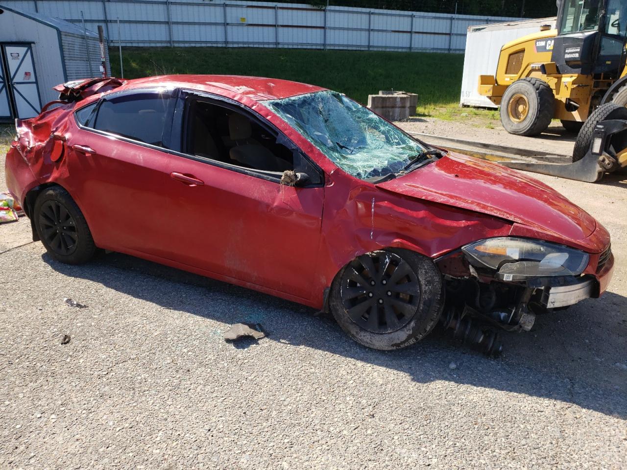 2014 Dodge Dart VIN 1C3CDFBB7ED909960 Copart auction photo, rollover / undercarriage damage thumbnail 4