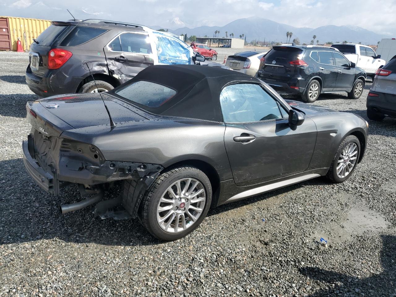 2017 Fiat 124 Spider VIN JC1NFAEK5H0105159 Copart auction photo, rear end damage thumbnail 3