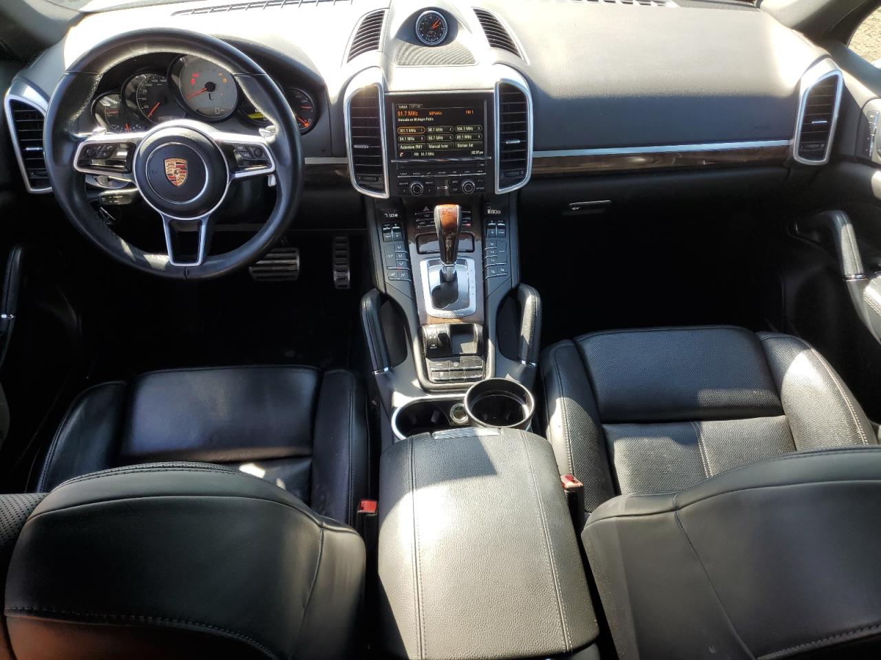2015 Porsche Cayenne VIN WP1AB2A20FLA58027 Copart auction photo, front end damage thumbnail 8