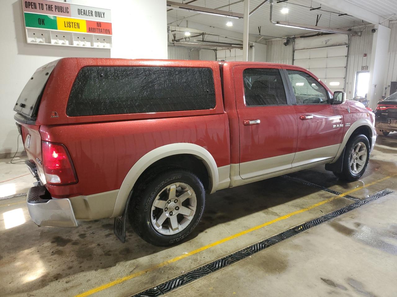 2009 Dodge RAM VIN 1D3HV13T89J508666 Copart auction photo, rear end damage thumbnail 3