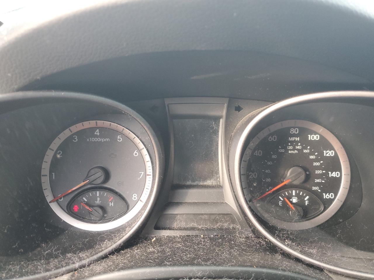 2013 Hyundai Santa Fe VIN 5XYZU3LB6DG015113 Copart auction photo, front end / side damage thumbnail 9