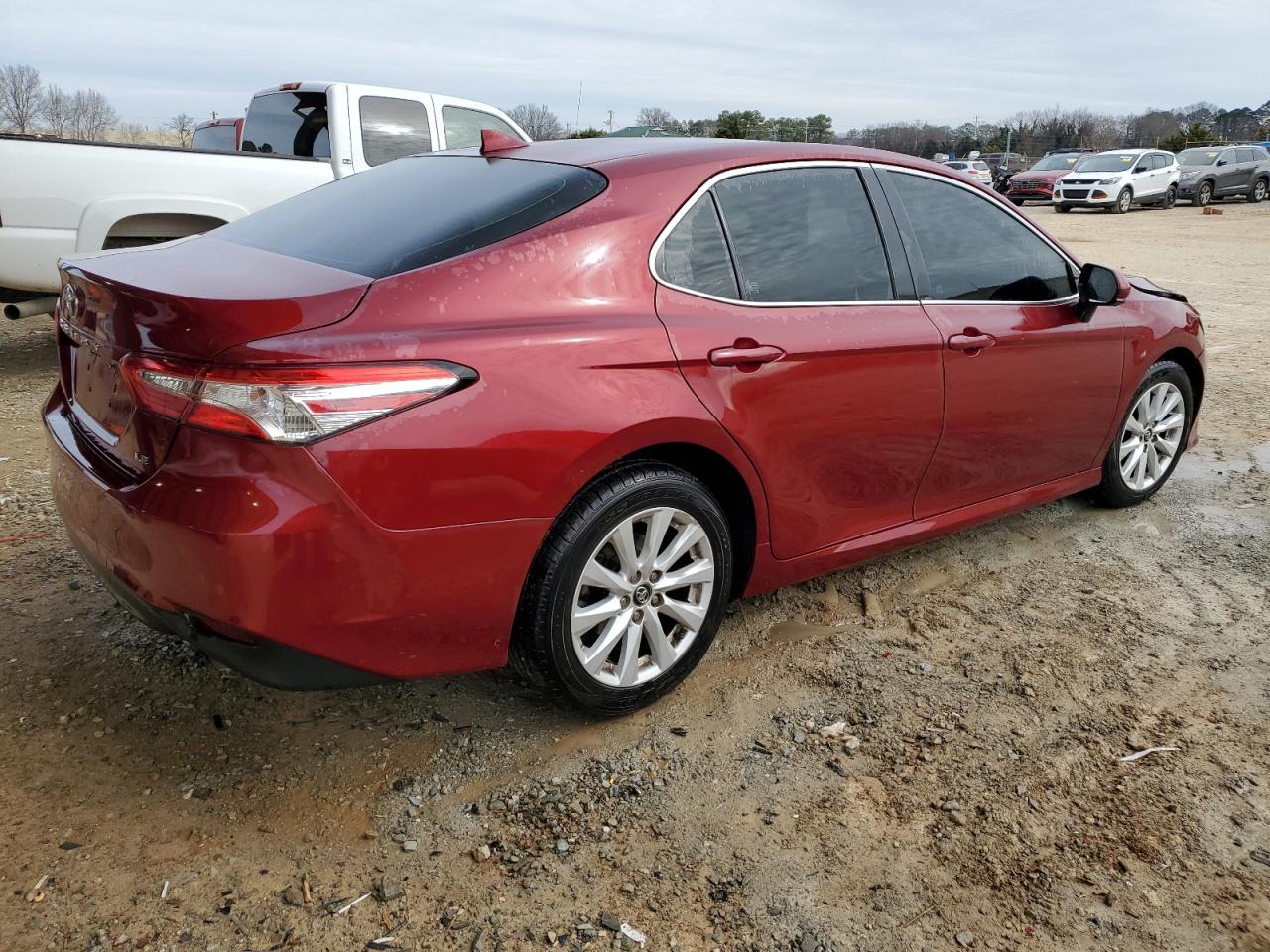 2020 Toyota Camry VIN 4T1C11AK7LU305990 Copart auction photo, front end damage thumbnail 3