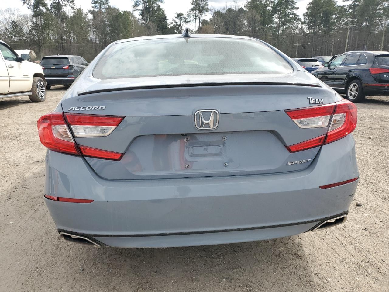 2022 Honda Accord VIN 1HGCV1F31NA041813 Copart auction photo, front end / rear end damage thumbnail 6
