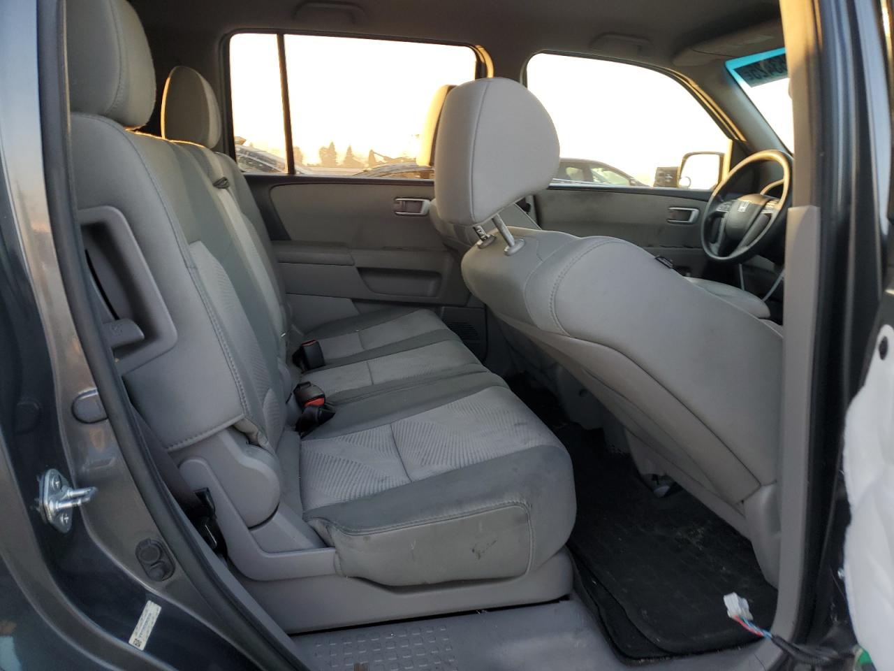 2013 Honda Pilot VIN 5FNYF3H26DB030104 Copart auction photo, front end / side damage thumbnail 11