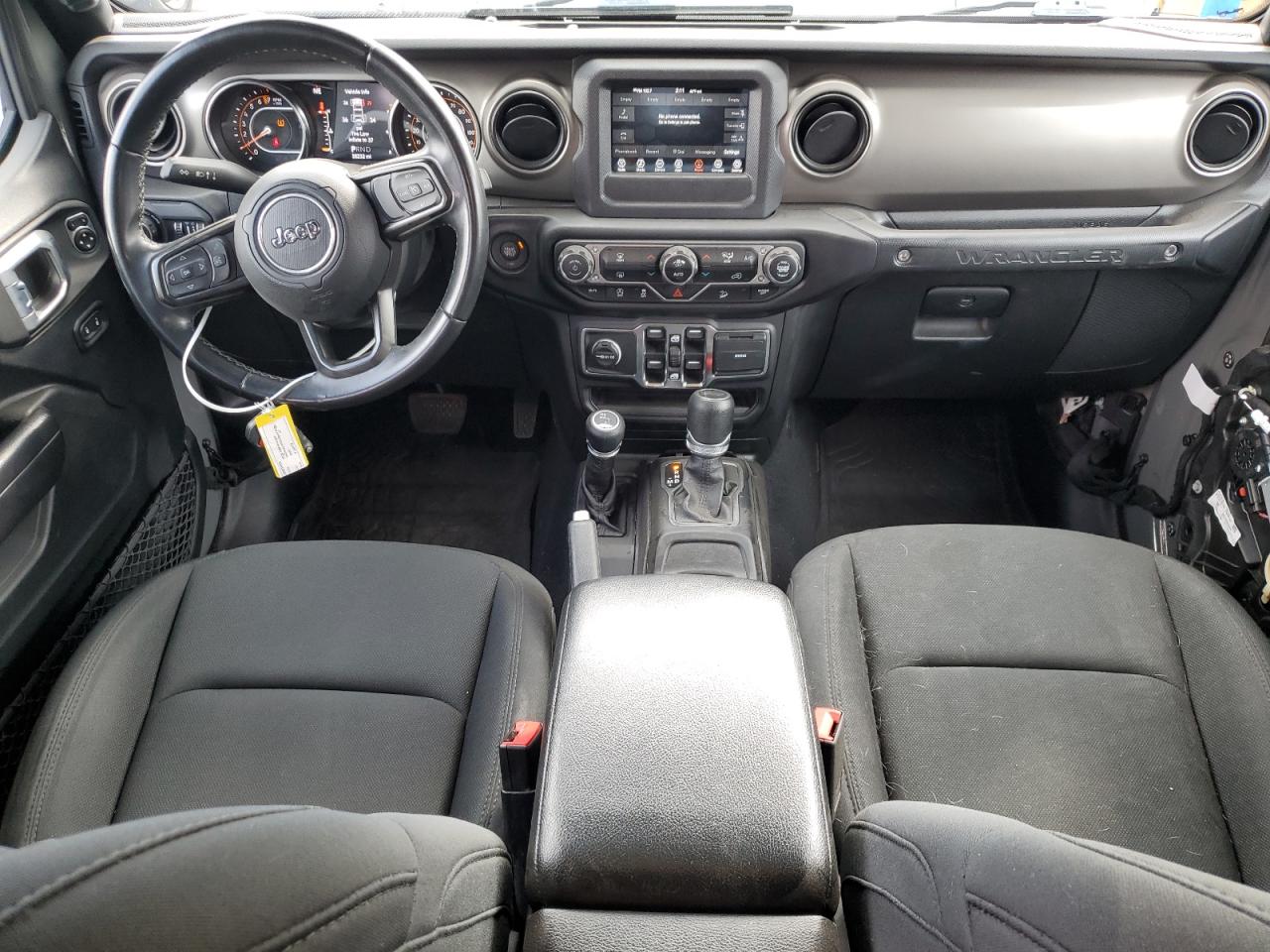 2020 Jeep Wrangler VIN 1C4HJXDG2LW280120 Copart auction photo, undercarriage / front end damage thumbnail 8